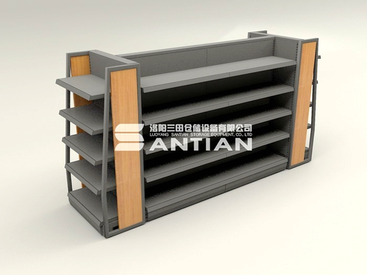 ST-A001 便利店貨架-木側板